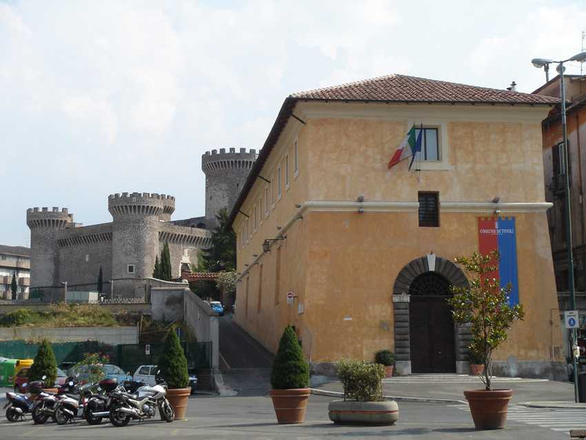 Exterior de Le Scuderie Estensi di Tivoli